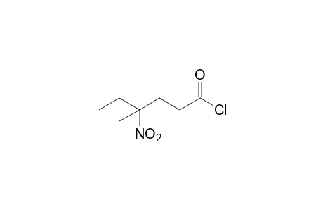 4-methyl-4-nitrohexanoyl chloride