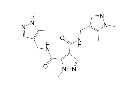 1H-pyrazole-4,5-dicarboxamide, N~4~,N~5~-bis[(1,5-dimethyl-1H-pyrazol-4-yl)methyl]-1-methyl-