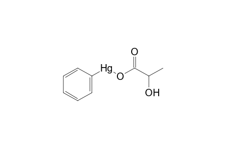 (2-hydroxypropionyloxy)phenylmercury