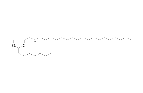1,3-Dioxolane, 2-heptyl-4-octadecyloxymethyl-