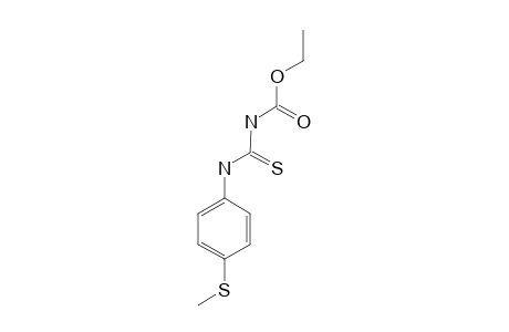 4-[p-(methylthio)phenyl]-3-thioallophanic acid, ethyl ester