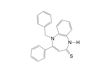 5-benzyl-1,5-dihydro-4-phenyl-2H-1,5-benzodiazepine-2-thione
