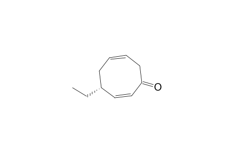 (2Z,4R,6Z)-4-ethyl-1-cycloocta-2,6-dienone