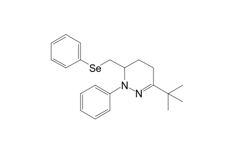 3-(tert-Butyl)-1-phenyl-6-(phenylseleno)methyl-1,4,5,6-tetrahydropyridazine