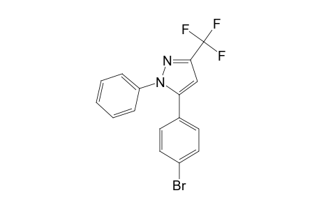 1-PHENYL-5-(PARA-BROMOPHENYL)-3-TRIFLUOROMETHYL-PYRAZOLE