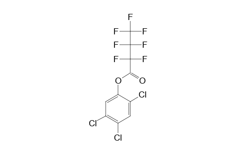 2,4,5-Trichlorophenol, heptafluorobutyrate