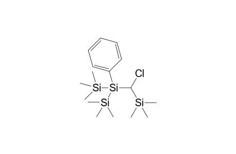 (chloro-trimethylsilylmethyl)-phenyl-bis(trimethylsilyl)silane