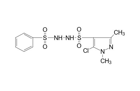 1-[(5-chloro-1,3-dimethylpyrazol-4-yl)sulfonyl]-2-(phenylsulfonyl)hydrazine