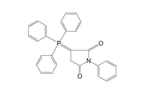 N-phenyl-2-(triphenylphosphoranylidene)succinimide