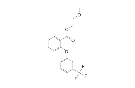 N-(alpha,alpha,alpha-TRIFLUORO-m-TOLYL)ANTHRANILIC ACID, 2-METHOXYETHYL ESTER