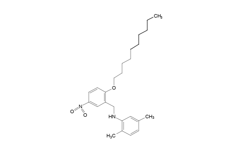 2-(decyloxy)-5-nitro-N-(2,5-xylyl)benzylamine