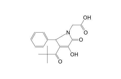 1H-pyrrole-1-acetic acid, 3-(2,2-dimethyl-1-oxopropyl)-2,5-dihydro-4-hydroxy-5-oxo-2-phenyl-