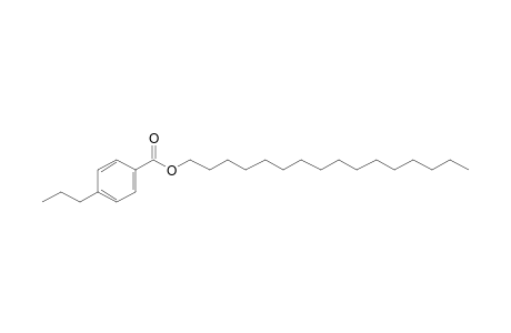 Benzoic acid, 4-propyl-, hexadecyl ester