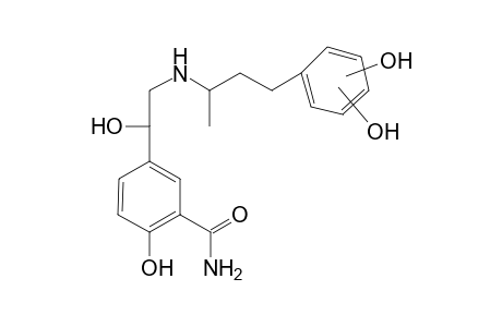 Labetalol-M (di-HO-) MS2