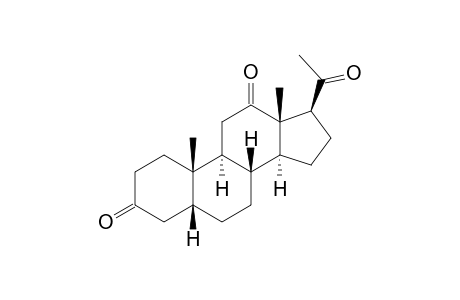 5β-Pregnan-3,12,20-trione