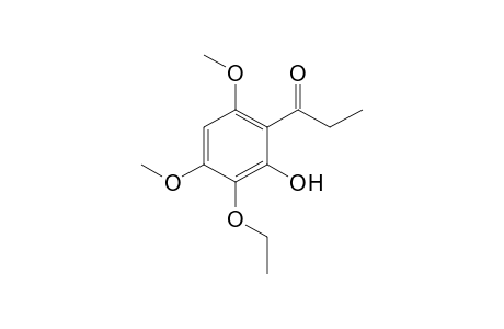 4',6'-dimethoxy-3'-ethoxy-2'-hydroxypropiophenone