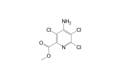 2-Pyridinecarboxylic acid, 4-amino-3,5,6-trichloro-, methyl ester