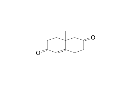 2,6-NAPHTALENEDIONE, 1,3,4,7,8,8a-HEXAHYDRO-8a-METHYL-