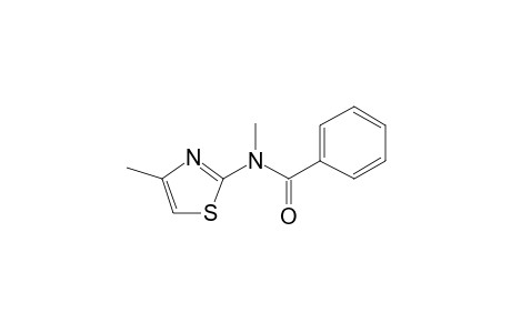 N-(4-Methylthiazol-2-yl)benzamide, N-methyl-