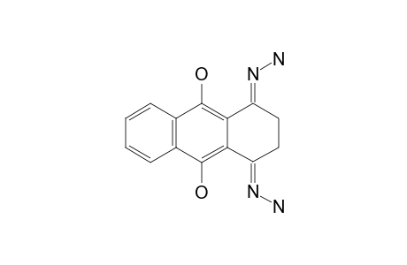 2,3-DIHYDRO-9,10-DIHYDROXY-1,4-ANTHRACENDIONE-BIS-(HYDRAZONE)