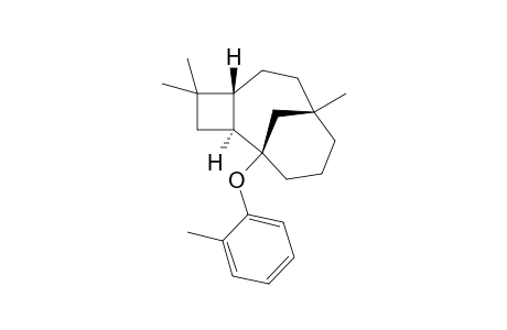 4,4,8-TRIMETHYL-1-ORTHO-TOLYLOXY-TRICYCLO-[6.3.1.0(2,5)]-DODECANE