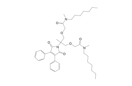 2-(2-(2,5-Dioxo-3,4-diphenyl-2,5-dihydro-1H-pyrrol-1-yl)-3-(2-[heptyl(methyl)amino]-2-oxoethoxy)-2-methylpropoxy)-n-heptyl-N-methylacetamide