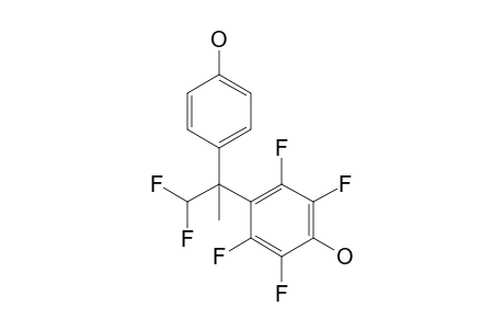 4-[2,2-Difluoro-1-(4-hydroxy-phenyl)-1-methyl-ethyl]-2,3,5,6-tetrafluoro-phenol