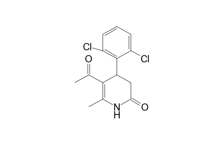 5-acetyl-4-(2,6-dichlorophenyl)-6-methyl-3,4-dihydropyridin-2(1H)-one