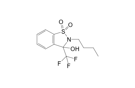 2-n-Butyl-3-trifluoromethyl-3-hydroxy-2,3-dihydro-1,2-benzisothiazole 1,1-dioxide