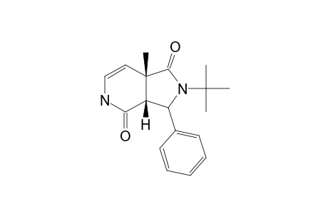 (3AR*,7AS*)-2-TERT.-BUTYL-3,3A-DIHYDRO-7A-METHYL-3-PHENYL-2H-PYRROLO-[3,4-C]-PYRIDINE-1,4(5H,7AH)-DIONE