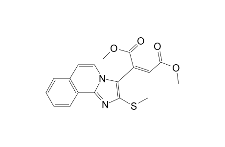 (Z)-2-[2-(methylthio)-3-imidazo[2,1-a]isoquinolinyl]-2-butenedioic acid dimethyl ester