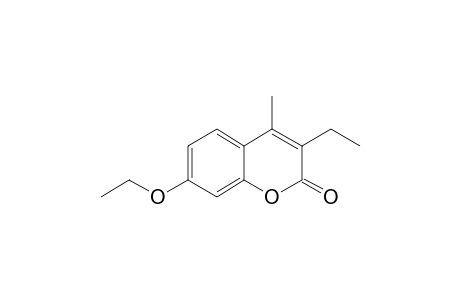 7-Ethoxy-3-ethyl-4-methyl-2H-chromen-2-one