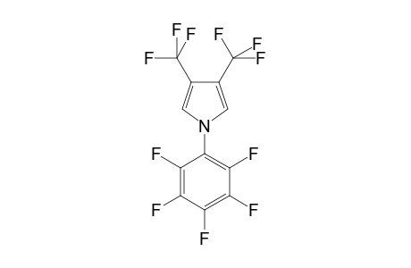 1-Pentafluorophenyl-3,4-bis-trifluoromethyl-1H-pyrrole