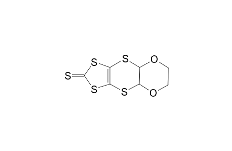 4,4a,8a,9-Tetrahydro-1,3,4,9-tetrathiaindano[5,6-b][1,4]dioxane-2-thione