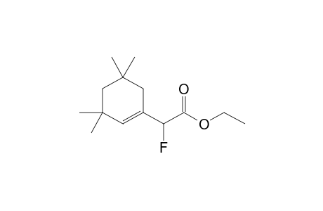 Ethyl fluoro(3,3,5,5-tetramethylcyclohex-1-en-1-yl)acetate