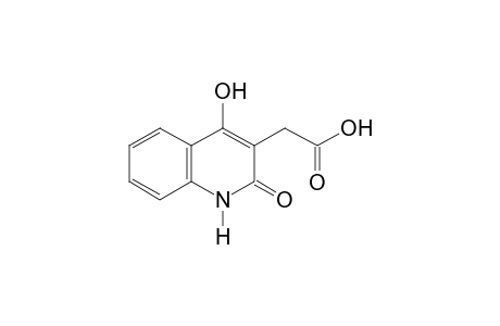 1,2-dihydro-4-hydroxy-2-oxo-3-quinolineacetic acid