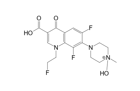 Fleroxacin-M (N-oxide) MS2