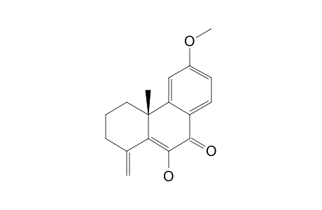 9-OXO-6-METHOXY-10-HYDROXY-1-METHYLENE-4A-BETA-METHYL-1,2,3,4,4A,9-HEXAHYDRO-PHENANTHRENE