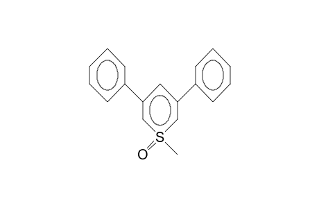 1-Methyl-3,5-diphenylthiabenzene-1-oxide