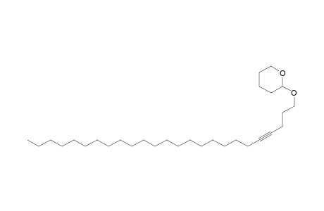 2H-Pyran, tetrahydro-2-(4-pentacosynyloxy)-