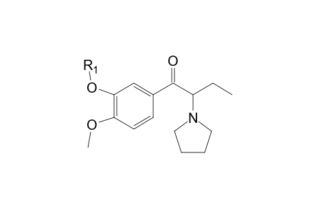 MDPBP-M (demethylenyl-methyl-glucuronide) isomer 2 MS2