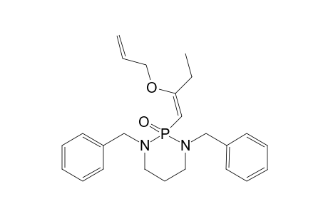 1,3-Dibenzyl-2-[2'-(2''-propenyloxy)-1'-butenyl]-1,3,2-diazaphosphorinane 2-Oxide