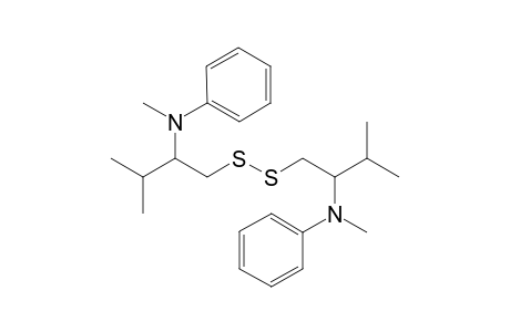 (S,S)-Bis[N-methyl-N-phenyl-2-amino-3-methylbutane)disulfide