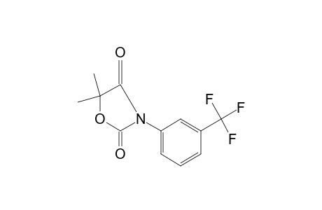 5,5-DIMETHYL-3-(alpha,alpha,alpha-TRIFLUORO-m-TOLYL)-2,4-OXAZOLIDINEDIONE