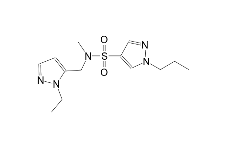 1H-pyrazole-4-sulfonamide, N-[(1-ethyl-1H-pyrazol-5-yl)methyl]-N-methyl-1-propyl-