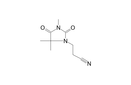 3-(2-Cyanoethyl)-1,4,4-trimethyl-2,5-dioxoimidazolidine