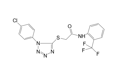 acetamide, 2-[[1-(4-chlorophenyl)-1H-tetrazol-5-yl]thio]-N-[2-(trifluoromethyl)phenyl]-