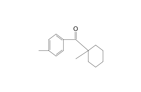 1-methylcyclohexyl p-tolyl ketone