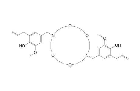 2-allyl-4-[[16-(3-allyl-4-hydroxy-5-methoxy-benzyl)-1,4,10,13-tetraoxa-7,16-diazacyclooctadec-7-yl]methyl]-6-methoxy-phenol