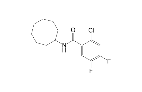 2-Chloro-N-cyclooctyl-4,5-difluorobenzamide